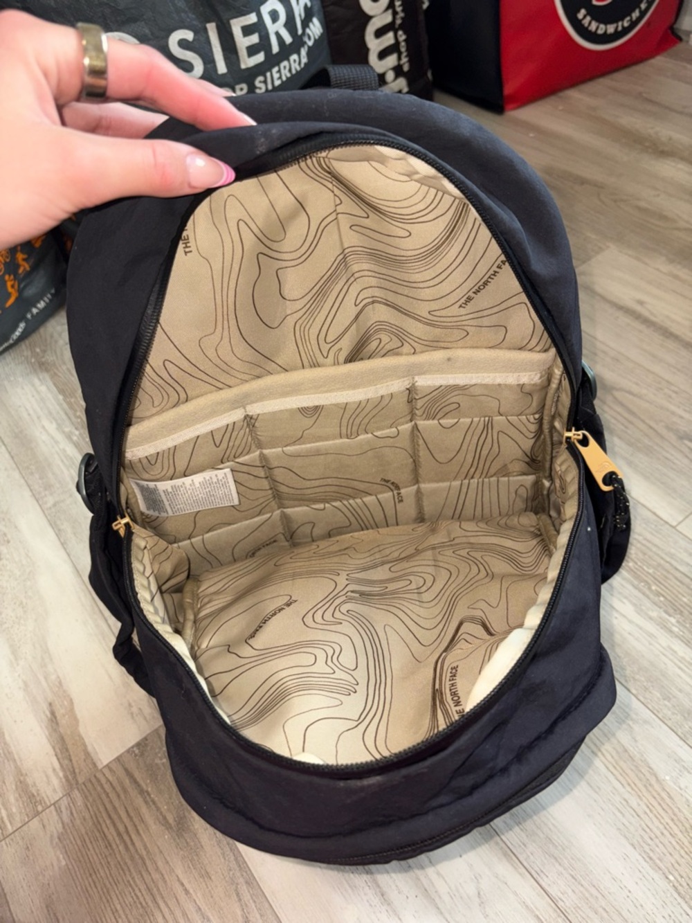 north face backpack - Picture 5 of 6